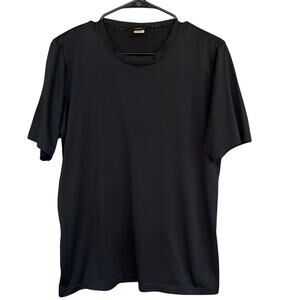 Patagonia Capilene Shirt Mens Medium Black Made USA Performance Base Layer Tee